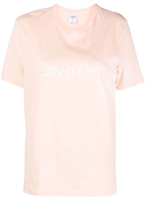 Calvin Klein Underwear logo-print short-sleeve T-shirt - Orange