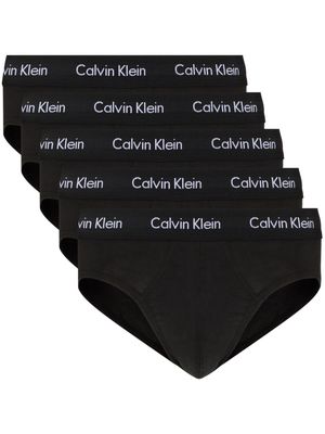 Calvin Klein Underwear logo-waistband briefs - Black