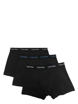 Calvin Klein Underwear logo-waistband set of boxers - Black