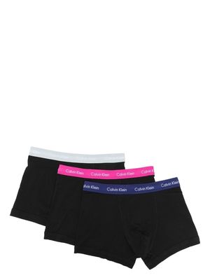 Calvin Klein Underwear logo-waistband set of thee boxers - Black