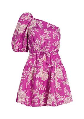 Calypso Maeve One-Shoulder Mini Dress