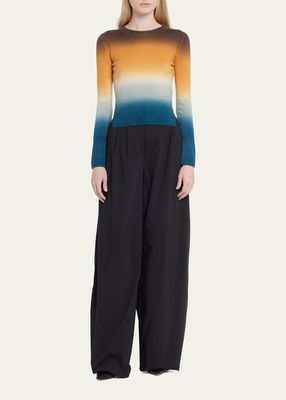 Camarina Dip-Dye Cashmere Sweater