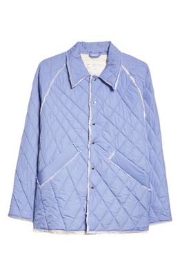 Camiel Fortgens Quilted Coach's Jacket in Lilac