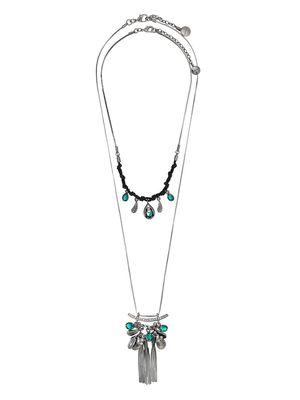 Camila Klein Penca 2 necklaces set - Black