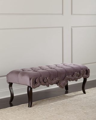 Camile Tufted Bench