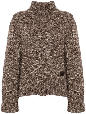 CAMILLA AND MARC Caro high-neck jumper - Brown