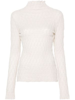 CAMILLA AND MARC Sissil textured jersey top - Neutrals