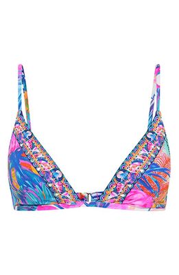 Camilla Flamenco Flamingo Print Triangle Bikini Top