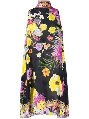 Camilla floral-print sleeveless dress - Multicolour