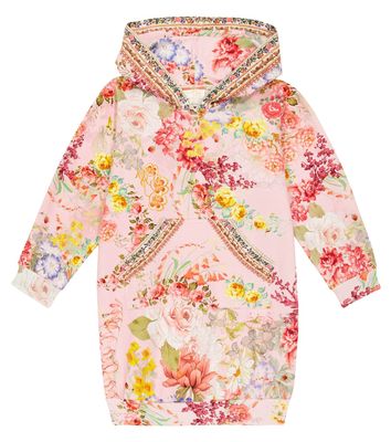 Camilla Kids Floral cotton-blend sweatshirt dress