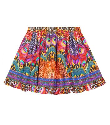 Camilla Kids Xanadu Rising embellished printed cotton skirt