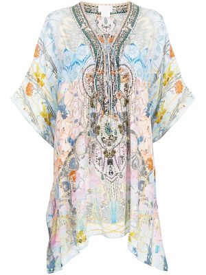 Camilla Morris Muse silk kaftan - Multicolour