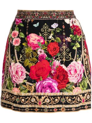 Camilla Reservation For Love miniskirt - Multicolour