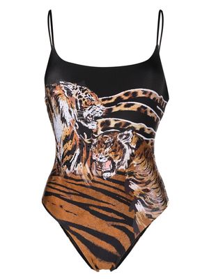 Camilla Whats New Pussycat swimsuit - Brown