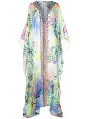 Camilla Whats Your Vice silk robe - Green