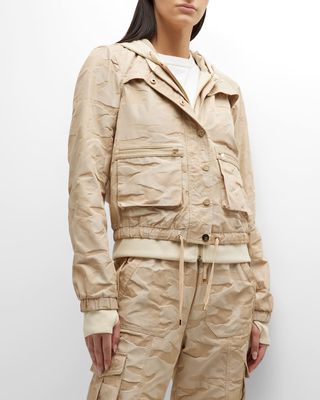 Camo Skyfall Jacket With Gold Trims