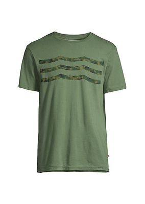 Camo Waves Crewneck T-Shirt