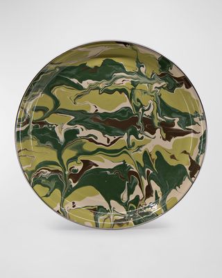 Camouflage Marbled Medium Tray