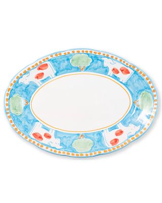Campagna Mucca Oval Platter