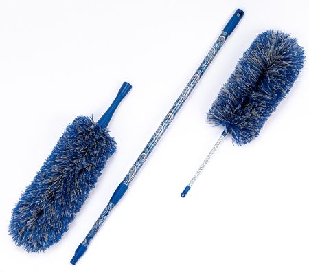 CAMPANELLI 3pc Kit w/ Pole, Duster Head & Handheld Duster