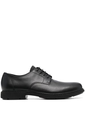 Camper 30mm chunky lace-up leather brogues - Black