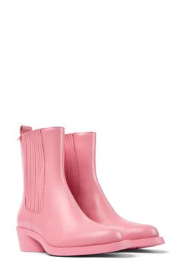 Camper Bonnie Chelsea Boot in Medium Pink