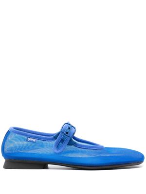 Camper Casi Myra mesh-panelling ballerina shoes - Blue