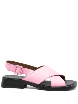 Camper Dana 35mm leather sandals - Pink