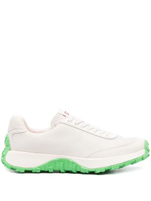 Camper Drift Trail contrasting-sole leather sneakers - White