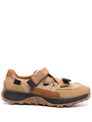 Camper Dril Trail touch-strap sneakers - Brown