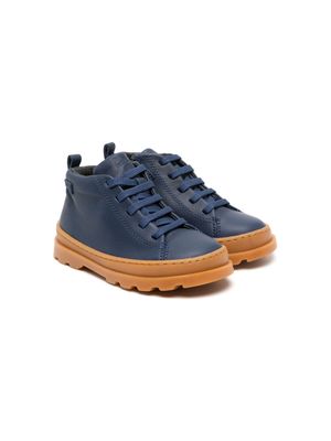 Camper Kids Brutus leather ankle boots - Blue