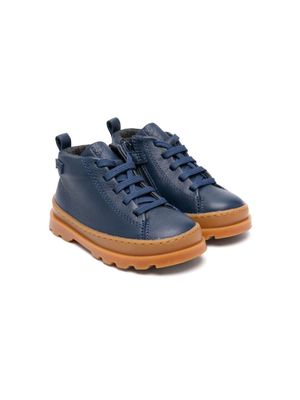 Camper Kids Brutus leather boots - Blue