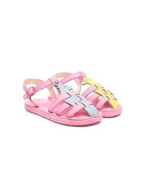 Camper Kids caged-design sandals - Pink