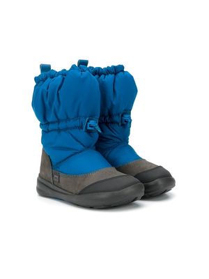 Camper Kids calf-length drawstring boots - Blue