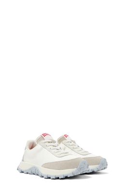 Camper Kids' Drift Trail Sneaker in White Natural/natural