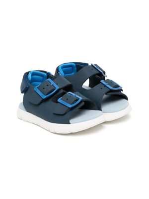 Camper Kids leather buckle-fastening sandals - Blue
