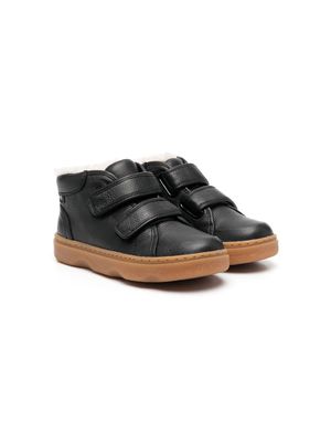 Camper Kids leather touch-strap sneakers - Black