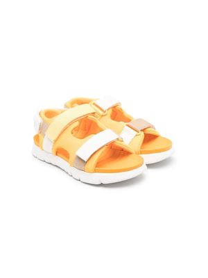 Camper Kids Oruga touch-strap sandals - Orange