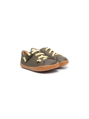 Camper Kids Peu low-top leather trainers - Green