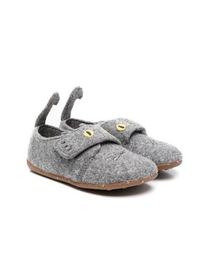 Camper Kids pop-up animal ears slippers - Grey