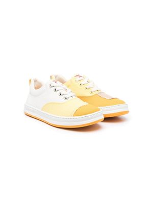 Camper Kids Runner Four panelled sneakers - Yellow