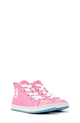 Camper Kids' Sella High Top Sneaker in Medium Pink