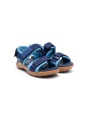 Camper Kids side touch-strap fastening sandals - Blue