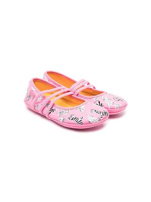 Camper Kids Twins ballerina shoes - Pink