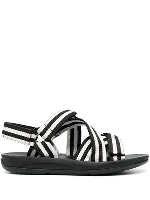 Camper Match stripe-print sandals - Black