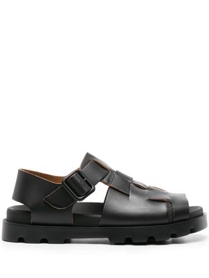 Camper Merco woven leather sandals - Black