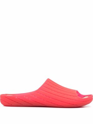 Camper open-toe slip-on slides - Red