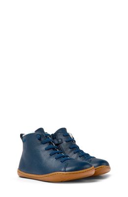 Camper Peu Cami Faux Shearling High Top Sneaker in Dark Blue