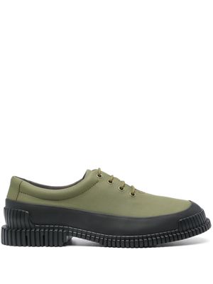 Camper Pix lace-up leather shoes - Green