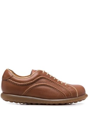 Camper ribbed lace-up shoes - Brown